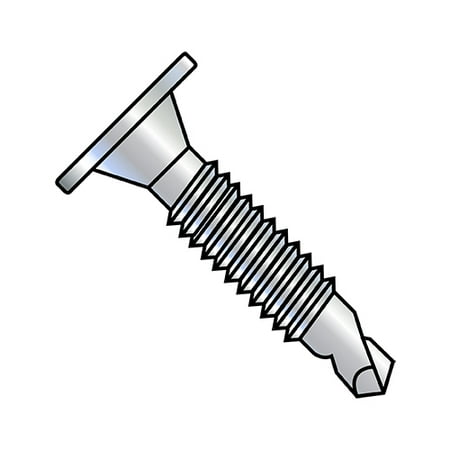 

10-24X3 Phil Wafer Head #3 Point Self Drill Screw Machine Screw Full Thread Zinc (Pack Qty 1 000) BC-1048KWAFMS