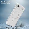 thumbnail image 3 of For iPhone 17 Air Phone Case, Slim-Fit Clear Magnetic Charging Shock Resistant Phone Case for iPhone 17 Air Black, 3 of 5