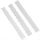 thumbnail image 1 of Regla de Borde Irregular de 3 Estilos, Regla de Metal para Manualidades, Regla de Rasgado de Papel para Grabar en Relieve con Reglas de Borde Dentado para áLbum de Recortes, 1 of 6