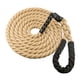 thumbnail image 2 of Cuerda de escalada para gimnasio, cuerda de ejercicio, cuerda de yute profesional resistente, cuerda de entrenamiento de 3,8 cm de diámetro, cuerda de 45 millones, 2 of 9