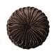 thumbnail image 2 of Cojín redondo plisado de terciopelo con diseño de calabaza, para sofá, silla, cama o coche., 2 of 6
