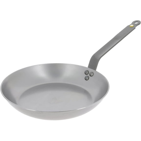 De Buyer Mineral B 11-Inch Carbon Steel Omelette Pan