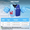 thumbnail image 5 of Koorium Swim Vest,Pool Floats Life Jacket for 33-66lbs,Flotation Swimming Water Wings with Arm Floaties Bands for Pool Beach Water Play, 5 of 9