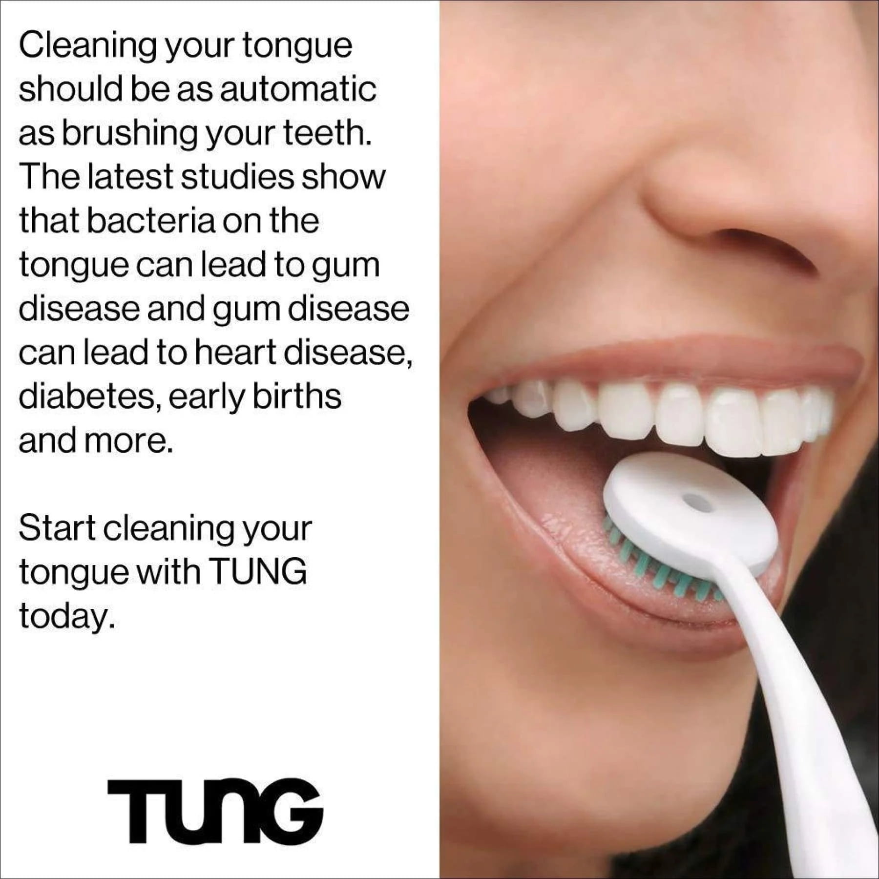 Tung Tongue Gel - Fresh Mint Tongue Cleaning Paste - Bad Breath and Halitosis - Mouth Odor Eliminator - Use with Tongue Brushes & Scrapers - Made in America (4 Pack)