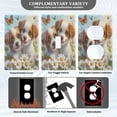 thumbnail image 5 of Switch Panel Switch Decoration 2.76x4.53x0.28 Inches Unused Outlet Cover Switch Plate Wall Plates Living Room Kitchen Bedroom Study Switches Two Cute Puppies, 5 of 8
