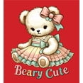 thumbnail image 4 of Beary Cute Teddy Bear Boy's Red Crew Neck Short Sleeve Tee-Medium, 4 of 4