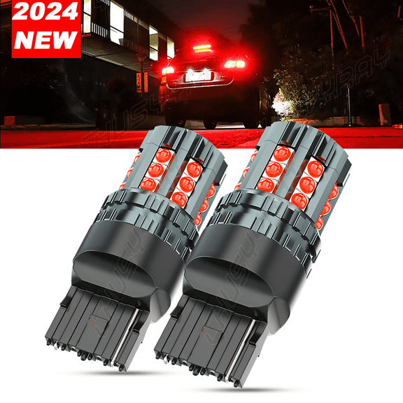 For Toyota Corolla 09-19 7443 LED Red Tail Brake Stop Parking Light Bulbs 2x CHUSYYRAY