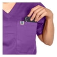 thumbnail image 3 of Uniforme Medico Pijama Quirurjica Mujer Jumper Conjunto CH Color Morado Nanofort, 3 of 5
