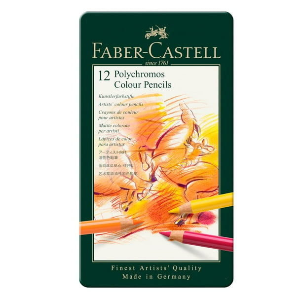 Lápiz de color Faber-Castell Art & Graphic Polychromos x12