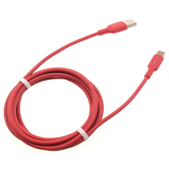 Red 6ft USB-C Cable for Samsung Galaxy Z Fold4 Phone - Charger Cord Power Wire Type-C Fast Charge N7N Compatible With Galaxy Z Fold4 Model