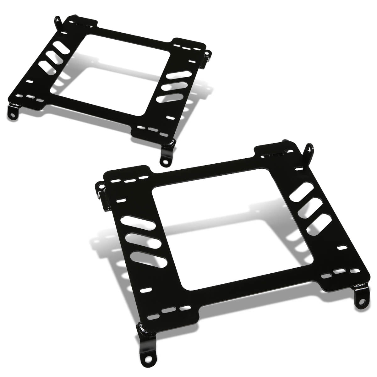 DNA MOTORING SBK-LM-240SX Pair of Low Mount Tensile Steel Seat Brackets Compatible with S13/S14 89-98 