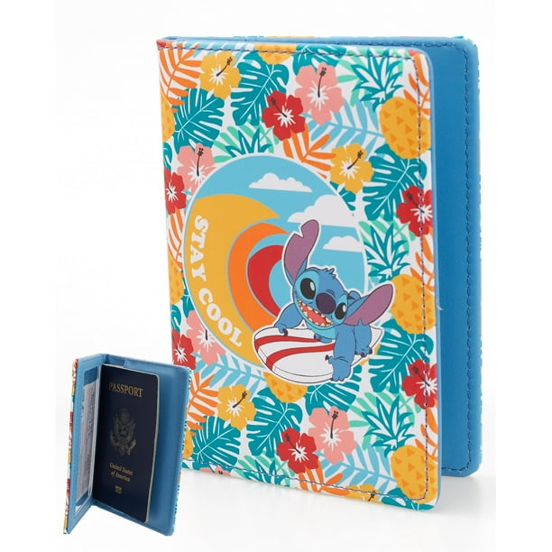 Funda para pasaporte con licencia oficial de Disney Lilo & Stitch