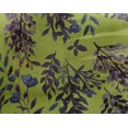 thumbnail image 4 of oneOone Georgette Viscose Lime Fabric Leaves & Floral Texture Fabric For Sewing Printed Craft Fabric By The Yard 42 Inch Wide, 4 of 4