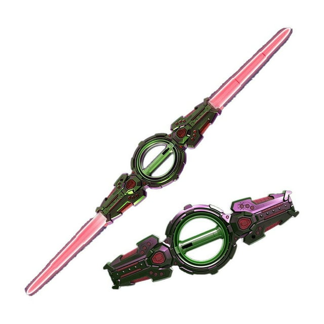 Sparkblade Expandable Light Up Sword with FX Sound & Motion Sensor, 7 Color Changing LED Saber Toy, Auto-Eject Sheath for Kids Cosplay, Halloween, Display