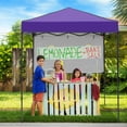 thumbnail image 2 of INTER HUT 6x4 Pop up Portable Canopy Tent, Instant Folding Sun Shelter with Carry Bag, Purple, 2 of 8