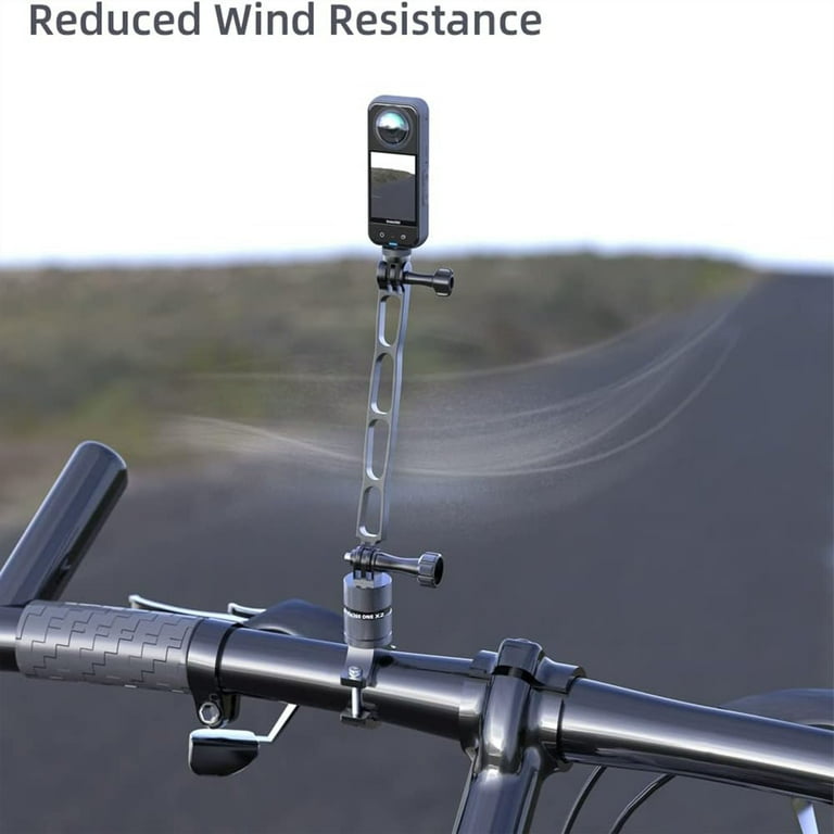 165mm Aluminum Alloy Extension Arm for Gopro, Metal Pole Mount