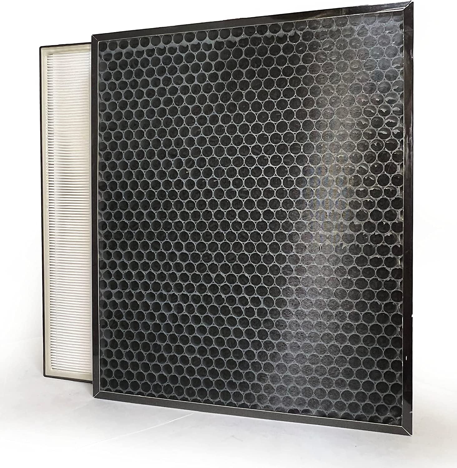 HEPA Filter Carbon Replacement Set For Air Doct Air Purifier 3000 3000M Includes (1) HEPA (2) Carbon VOC Filters (4) Pre Filters