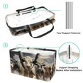 thumbnail image 4 of Cattle Large Capacity Oxford Cloth Reusable Foldable Storage Bins Easter Basket Box, 4 of 7