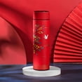 thumbnail image 4 of 2 Pieces Stainless Steel 480ML Chinese Water Bottle for Outdoor Beach Picnic Sunnimix Botella de vacío, 4 of 7
