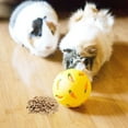 thumbnail image 1 of Bola de para mascotas, cuenco alimentador para perros, juguete interactivo para aperitivos, lanzador de bolas, juguetes de alimentación Amarillo Colco Tratar la bola, 1 of 8