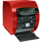 Hatco TQ3-900H Toast-Qwik Red Conveyor Toaster with 3" Opening and Digital Controls - 240V, 3020W