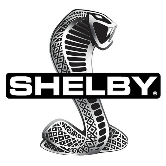 Shelby Snake Metal Sign - Black Shelby Bar