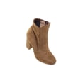thumbnail image 1 of BOTAS BOTINES TACONES MILAGROS DAMA MUJER CAFE NUTRIA GAMUZA 8045 LEON 8045p, 1 of 3