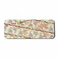 thumbnail image 1 of Batik Computer Mouse Pad, Japanese Garden Inspired Swirling Spring Flowers Design in Soft Colors Illustration, Rectangle Non-Slip Rubber Mousepad Large, 31" x 12", Multicolor, by Ambesonne, 1 of 2