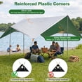 thumbnail image 5 of 10x20FT Tarp, Eurhowing 12 Mil Tarps Heavy Duty Waterproof Poly Tarp Cover, UV & Tear Resistant Tarpaulin for Truck Construction Farm, 5 of 7