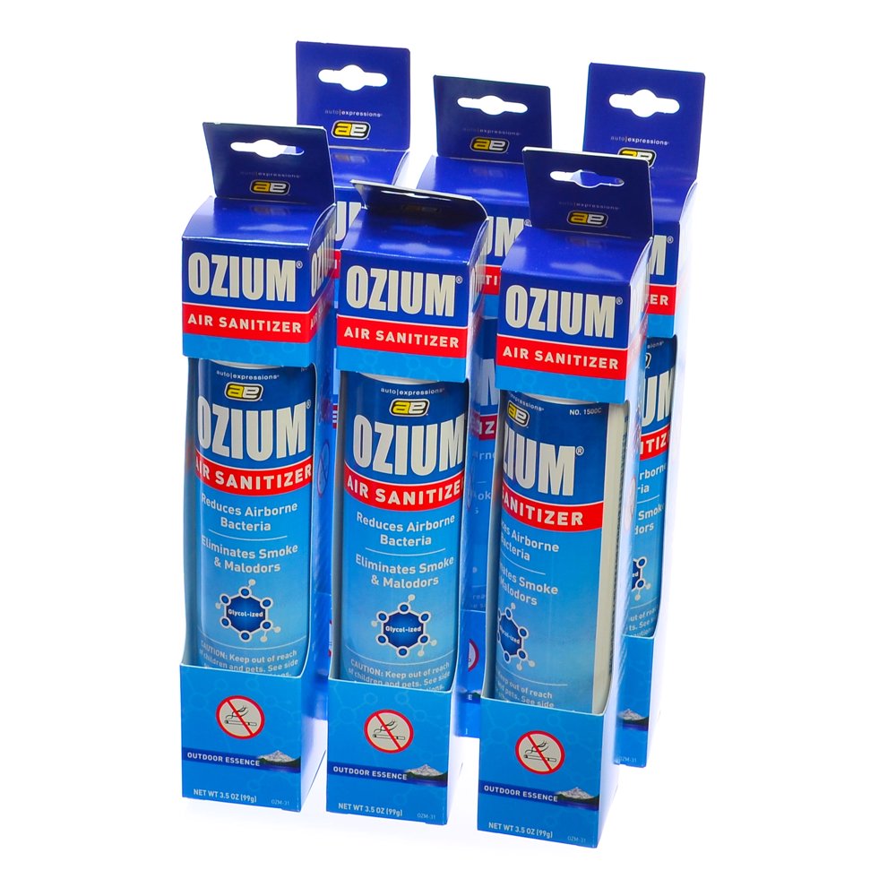 Ozium Smoke & Odor Eliminator Air Sanitizer / Freshener 3.5oz Outdoor