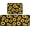 Sunflower Black, variant on Rooster Kitchen Rug Decor 2 Pieces Set Farmhouse Style Kitchen Mat Washable Runner Rug Chicken Sunflower Decoration Indoor Floor Mat 17" x 47" + 17" x 30"