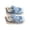 Blue, variant on Gyujnb Kids Mesh Sneakers with Hook and Loop Flat Heel Closed Toe Soft Sole Breathable Casual Walking Shoes (Girls, Boys),9-12 Months