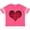 Football Pink and White, variant on Inktastic Red Plaid Heart Boys or Girls Toddler T-Shirt