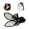 thumbnail image 3 of Unique Bargains 1 Pc Grace Rhinestones Bow Scrunchie Hair Elastic Band Black, 3 of 5