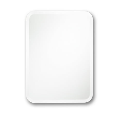 The Better Bevel Rounded Corner Rectangle Mirror 22w X 30h In Bevel Rounded Corner Rectangle Mirror