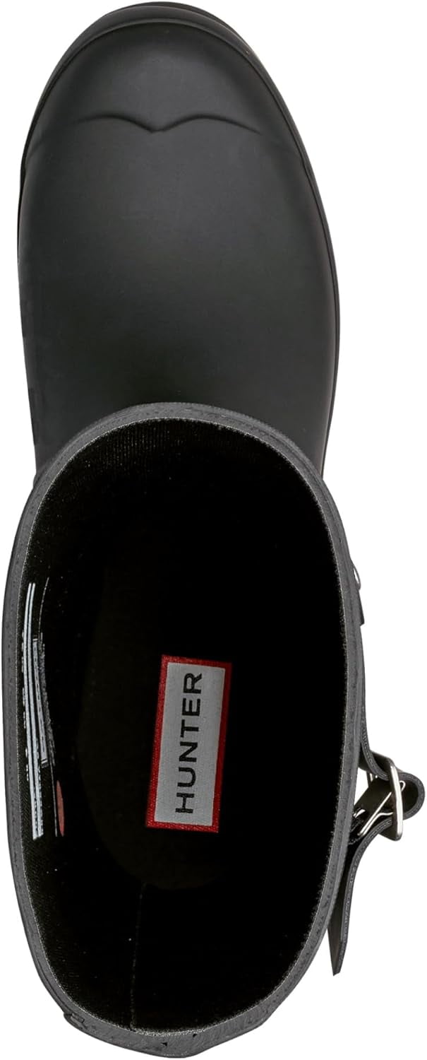HUNTER W ORIGINAL SHORT Rain Boots Black