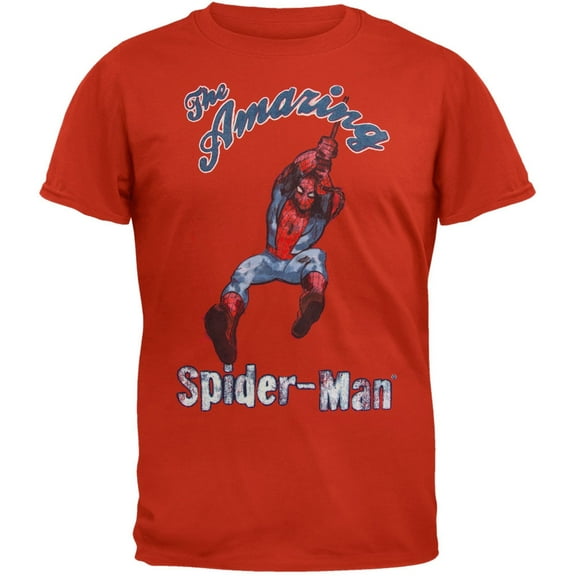Spider-Man - Vintage Swinger Soft T-Shirt - 2X-Large