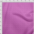 thumbnail image 4 of oneOone Tissu en Velours Rose Fuchsia Floral pour Robe Tissu Imprimé au Mètre 58 Pouces de Large, 4 of 4
