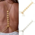 thumbnail image 3 of MesaSe Collier Body Mode Rétro Chaîne de Poitrine Chaîne de Corps Collier Dos Collier, 3 of 9