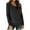 Black, variant on New trending & for spring GaThRRgYP Womens Tee Shirts Long Sleeve,Women's Solid Color Long Sleeved Base with Round Neck Casual T-shirt and Pullover Purple S