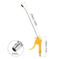 thumbnail image 2 of Uxcell 2pcs Air Blow Gun High Pressure Dust Blower Gun with 11 Inch Long Angled Nozzle 130mm Handle, Yellow, 2 of 5