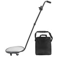 thumbnail image 2 of Under Vehicle Inspection Mirror, Shatterproof Aluminum Structure Under Car Inspection Mirror Lightweight Magnifying With Telescoping Handle For Goods Shelves, 2 of 8