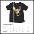 thumbnail image 5 of Tee Hunt Dean Russo Cute Chihuahua Youth T-Shirt Neon Colorful Dog Kids, 5 of 5