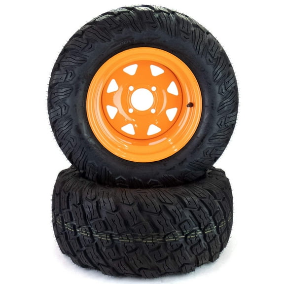(2) Reaper Turf Tire Assemblies 23x10.50-12 Scag Cougar Tiger Cub 52" 482413