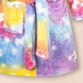 thumbnail image 7 of Karoyedx Bathrobes for Toddler Girls Boys Fleece Robe Girls Hooded Bathrobe Toddlers Soft Fuzzy Robe for Kids Multicolour Size,6-7 Years, 7 of 7