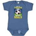 thumbnail image 3 of Inktastic Soccer Funny Goals Boys or Girls Baby Bodysuit, 3 of 5