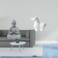 thumbnail image 2 of Estatua De Caballo De Porcelana De Buda Mono, Escultura De Animal En Miniatura Coleccionable, Figura Decorativa, Adorno De Mesa Para Hotel, Patio, Sala De Estar, Oficina, Interior, Armario,, 2 of 8