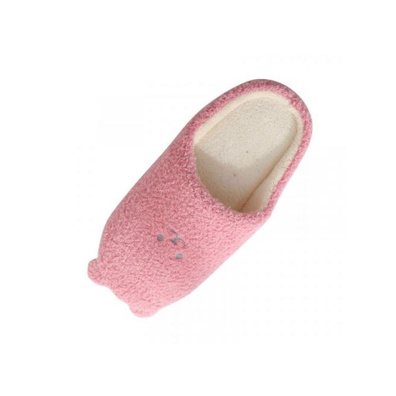 Cute Small Ear Soft Suede Non-slip Home Cotton Slippers