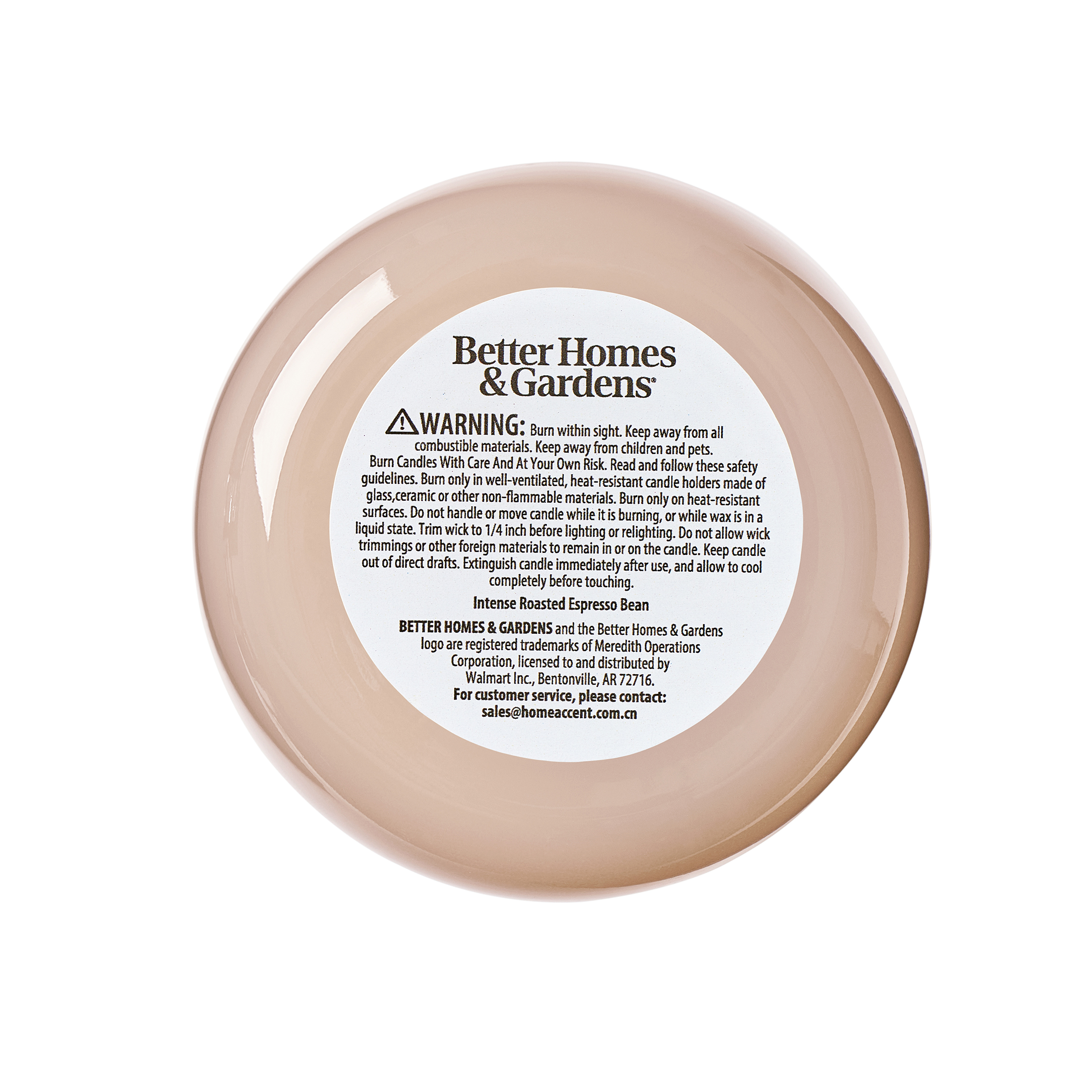 Better Homes & Gardens Intense Roasted Espresso Bean Scented Wooden 1-Wick Glass Jar Candle 14.5oz.