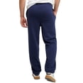 thumbnail image 2 of Pantalones Hanes EcoSmart Pierna Abierta Azul Marino Talla S 78 cm, 2 of 4